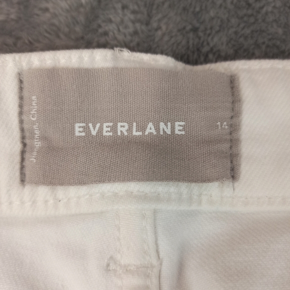 Everlane Moms Premium Button Fly Denim Jean Shorts Cut Off Wome Size 14 - Picture 7 of 16